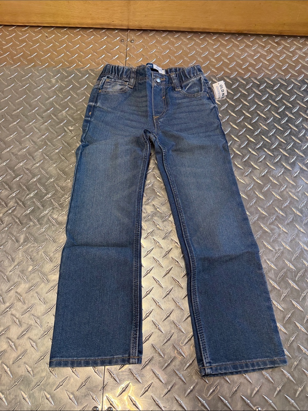 Blue Jeans Old Navy Kids Blue Straight-Leg Jeans